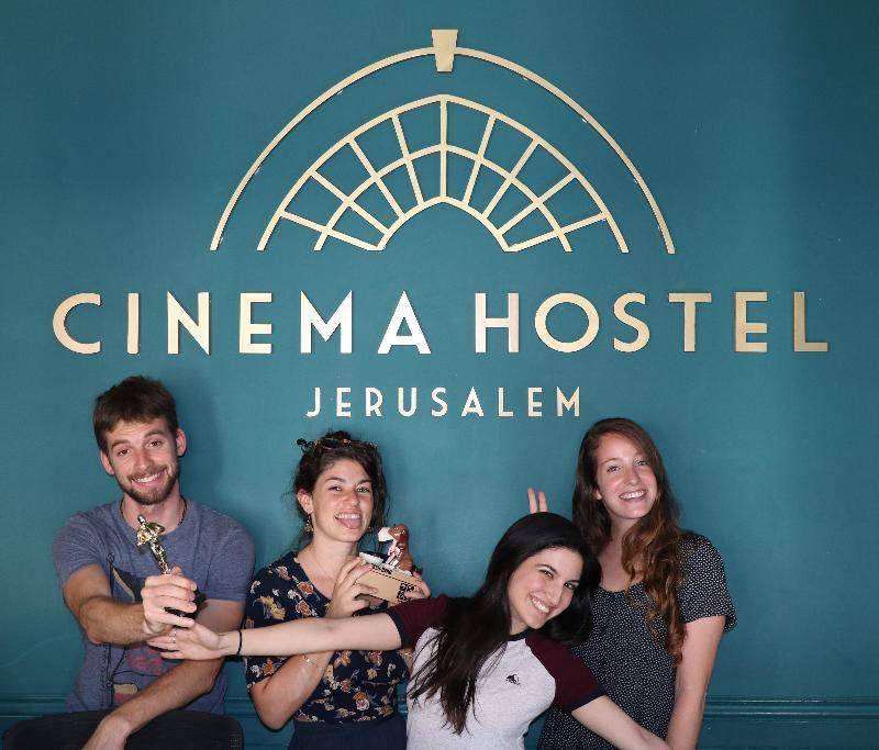 Cinema Hostel Jerusalem Exterior foto